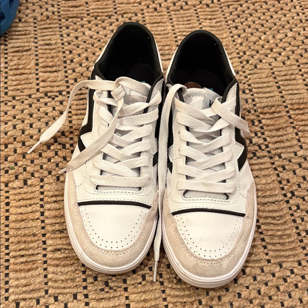 Vans White and Black Men's Sneakers